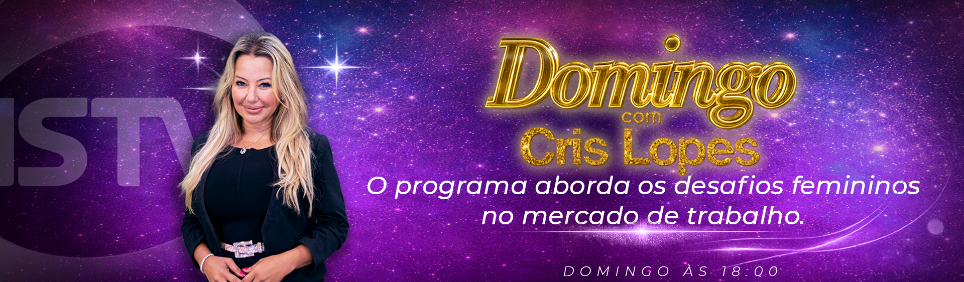 DOMINGO COM CRIS LOPES